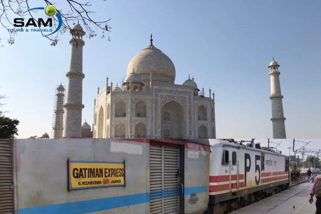 Taj Mahal Tour by Gatimaan Express